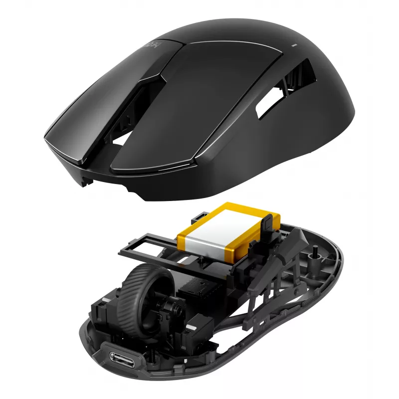 be quiet Dark Perk | Ergo hiir Mängimine Paremakäeline RF-juhtmevaba + USB USB-C Optiline 32000 DPI