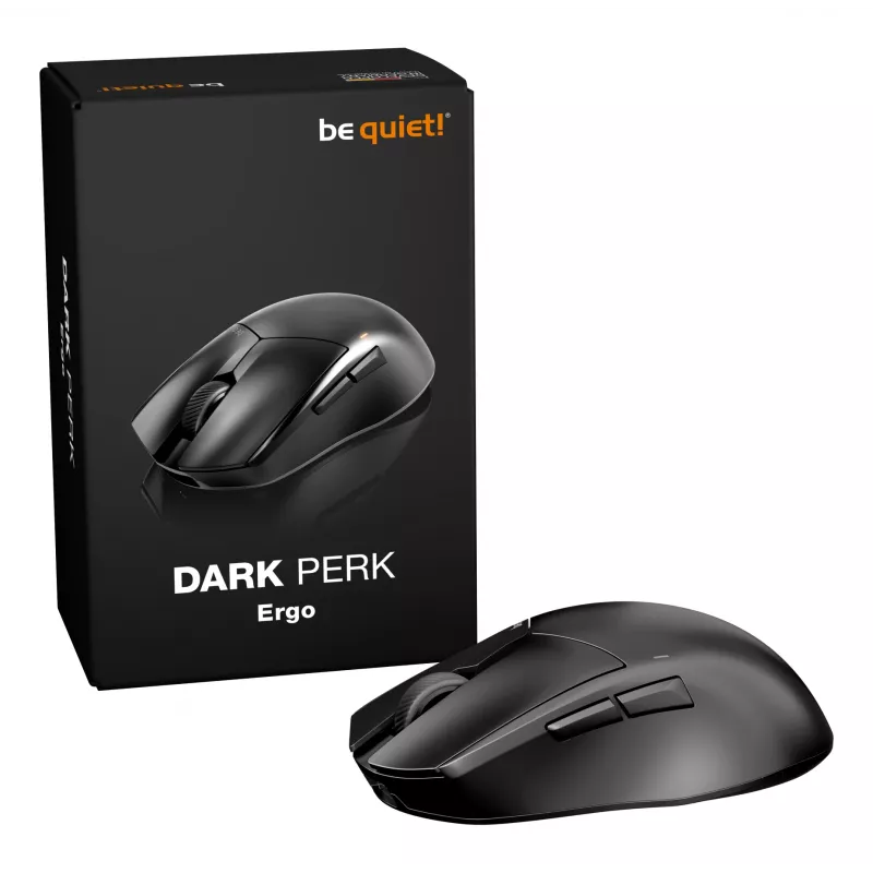 be quiet Dark Perk | Ergo hiir Mängimine Paremakäeline RF-juhtmevaba + USB USB-C Optiline 32000 DPI