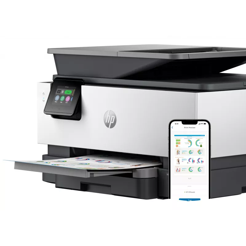 HP OfficeJet Pro 9122e juhtmevärviline mitmeotstarbeline printer, Instant Ink; kahepoolne printimine