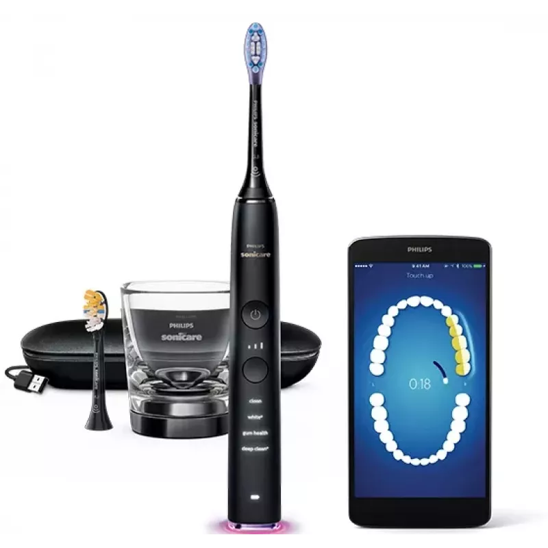 Philips Sonicare DiamondClean Smart DiamondClean Smart HX9917/89 Sonic elektriline hambahari + 2 tarvikut ja rakendus