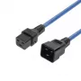 Toitekaabel MicroConnect MC-C19C20LOCK-1,5M-B — C19-lt C20-le lukustuv, 1,5 m