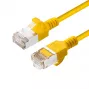 Microconnect V-FTP6A005Y-õhuke võrgukaabel Kollane 0.5 m Cat6a U/FTP (STP)