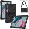 Tahvelarvuti ümbris eSTUFF Lenovo Tab P11 Pro jaoks, polükarbonaadist, 29,2 cm (11,5 tolli) ekraanile, 2 alusrežiimi, must