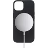 Mobiiltelefoni ümbris eSTUFF Apple iPhone 12 / 12 Pro jaoks, silikoon, sobib 15,5 cm (6,1 tolli) ekraanile, must