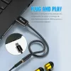 Equip 147945 helikaabel 0,15 m 3,5 mm USB tüüp-A must