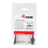 Equip 147945 helikaabel 0,15 m 3,5 mm USB tüüp-A must