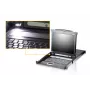 ATEN CL5708N rack-konsool 48,3 cm (19 tolli) 1280 x 1024 pikslit Metal, plastik Must 1U
