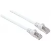 Intellinet Network patch-kaabel, Cat6, 15m, Valge, Copper, S/FTP, LSOH / LSZH, PVC, RJ45, Gold Plated Contacts, Snagless, Booted, Lifetime Warranty