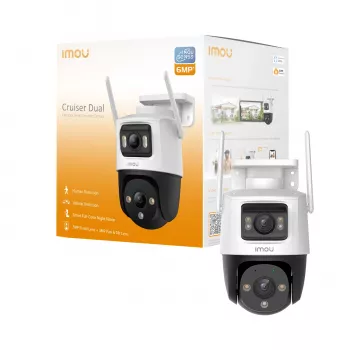 Imou Cruiser Dual 6MP Turret IP turvakaamera Outdoor 2304 x 1296 pikslit Laud