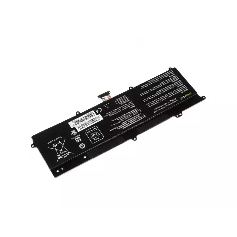 Aku ASUS sülearvutitele Green Cell AS88 — ühildub mudelitega X201E, F201E, VivoBook F202E, Q200E, S200E, X202E