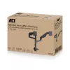 ACT monitorihoidik 49 tolli kontori premium, gaasivedru, postile kinnitatav, 2 monitori
