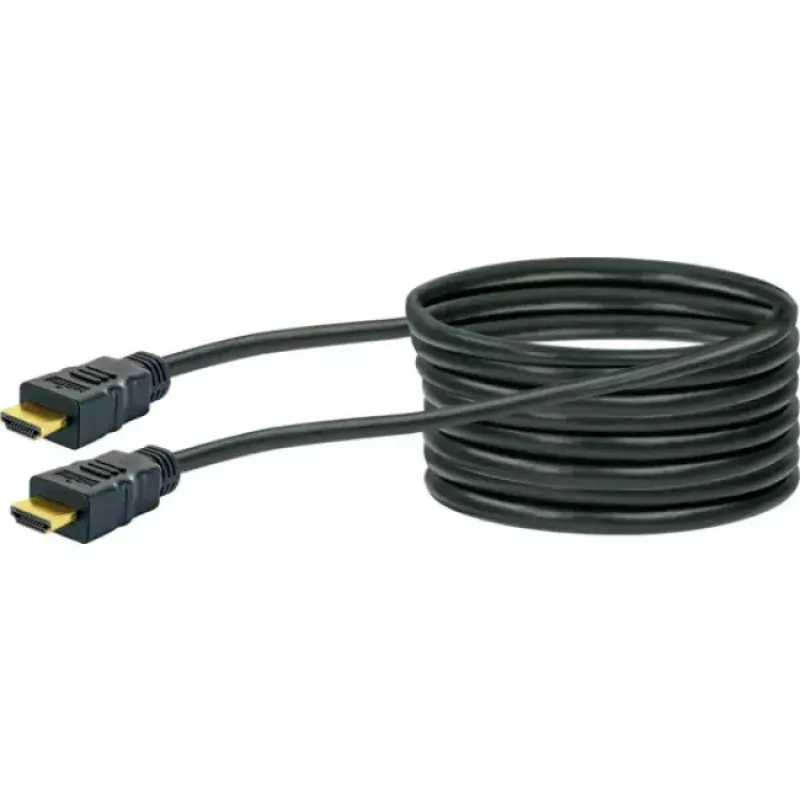 HDMI-kaabel SCHWAIGER HDM100 013 — 10 m, HDMI tüüp A-pistik–isane, kullatud kontaktid, must