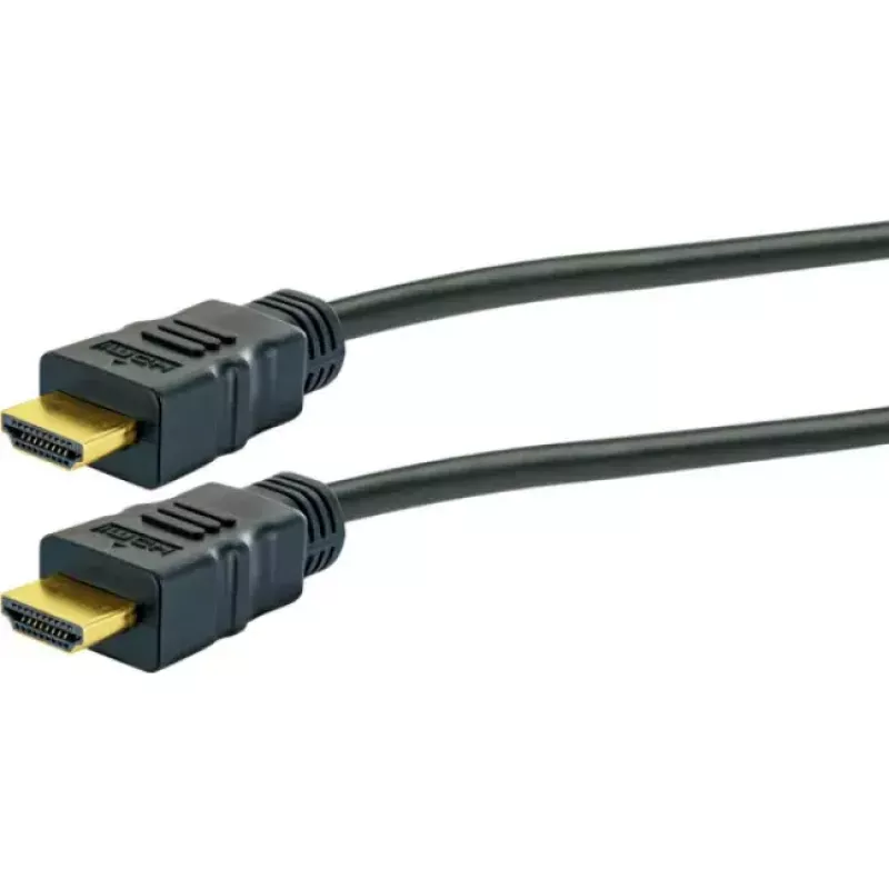 HDMI-kaabel SCHWAIGER HDM100 013 — 10 m, HDMI tüüp A-pistik–isane, kullatud kontaktid, must