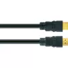 HDMI-kaabel SCHWAIGER HDM100 013 — 10 m, HDMI tüüp A-pistik–isane, kullatud kontaktid, must