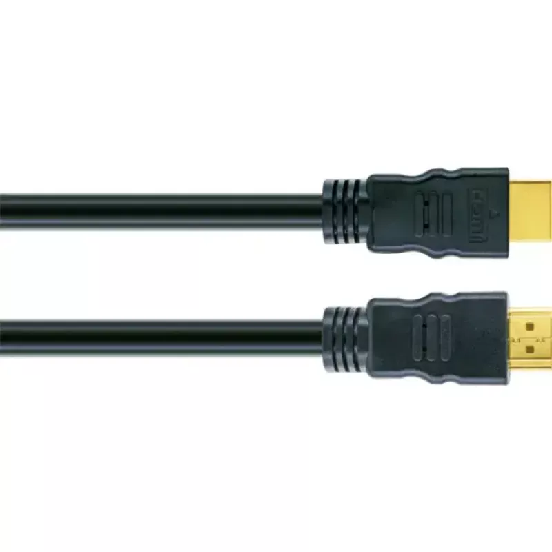 HDMI-kaabel SCHWAIGER HDM100 013 — 10 m, HDMI tüüp A-pistik–isane, kullatud kontaktid, must