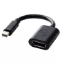 DELL 470-13627 videokaabli adapter 0,203 m 20-kontaktiline DisplayPort FM Apple mini-DisplayPort M Must