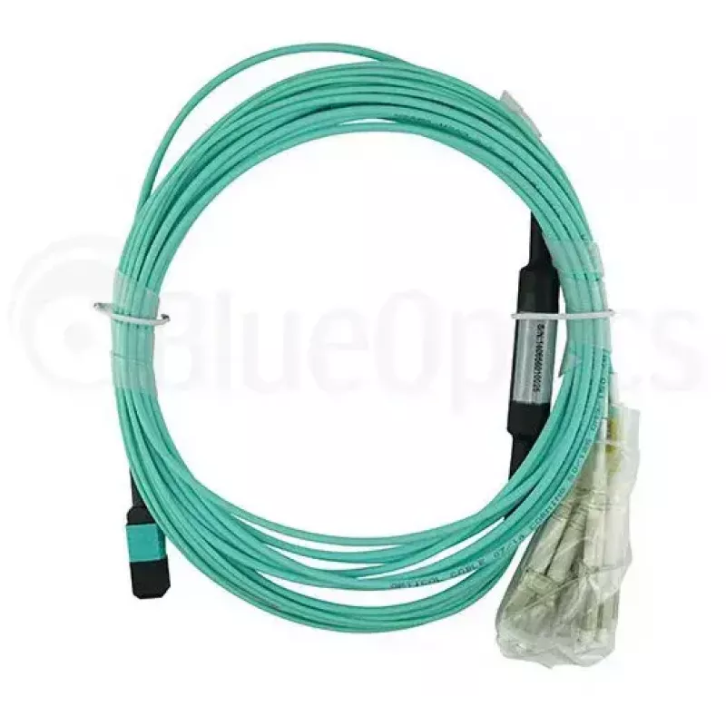 Fiiberoptiline kaabel BlueOptics MTP-4LC-M10M 10 m OM3 MTP kuni 4×LC täisdupleks