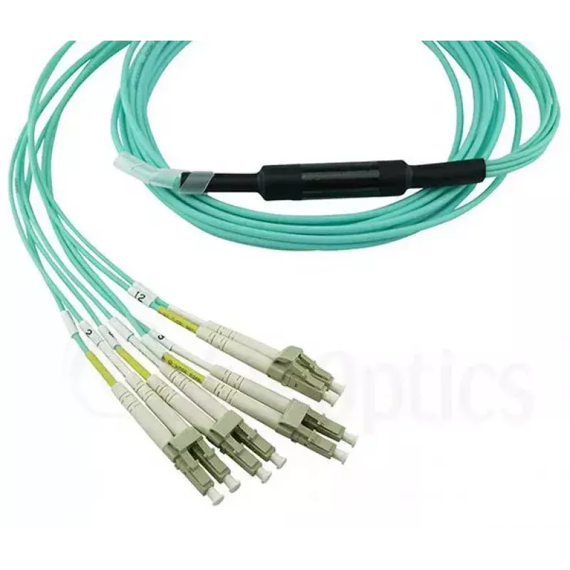 Fiiberoptiline kaabel BlueOptics MTP-4LC-M10M 10 m OM3 MTP kuni 4×LC täisdupleks