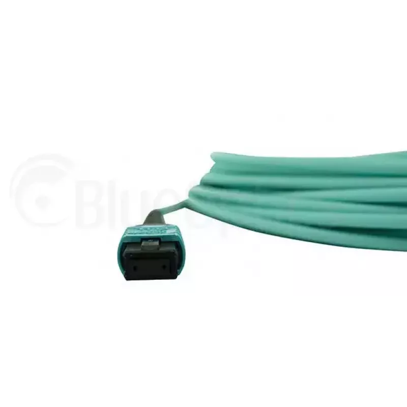 Fiiberoptiline kaabel BlueOptics OCTCABLE10M-SR 10 m OM3 MPO kuni 4×LC Aqua