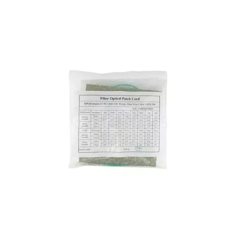 Fiiberoptiline kaabel BlueOptics SFP5141EU10MKB 10 m OM3 MPO kuni 4×LC akvaa
