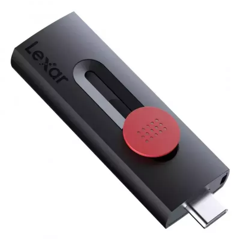 Lexar JumpDrive D300 64 GB USB-mälupulk, USB Type-A ja USB-C, USB 3.2 Gen 1, must