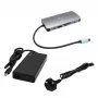 i-tec Metal USB-C Nano Dock HDMI/VGA LAN-i ja universaalse 77 W laadijaga