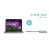 i-tec Metal USB-C Nano Dock HDMI/VGA LAN-i ja universaalse 77 W laadijaga