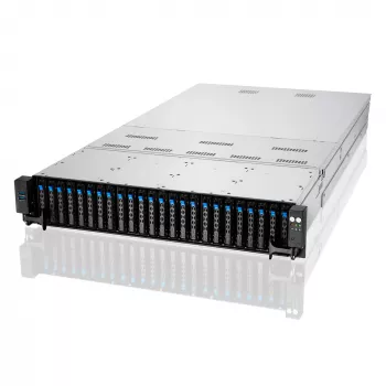 ASUS RS720-E11-RS24U Intel C741 Rack (2U) must, hõbedane