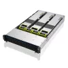 ASUS RS720-E11-RS24U Intel C741 Rack (2U) must, hõbedane