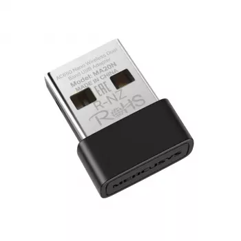 Juhtmevaba adapter Mercusys MA20N USB Type-A isane must