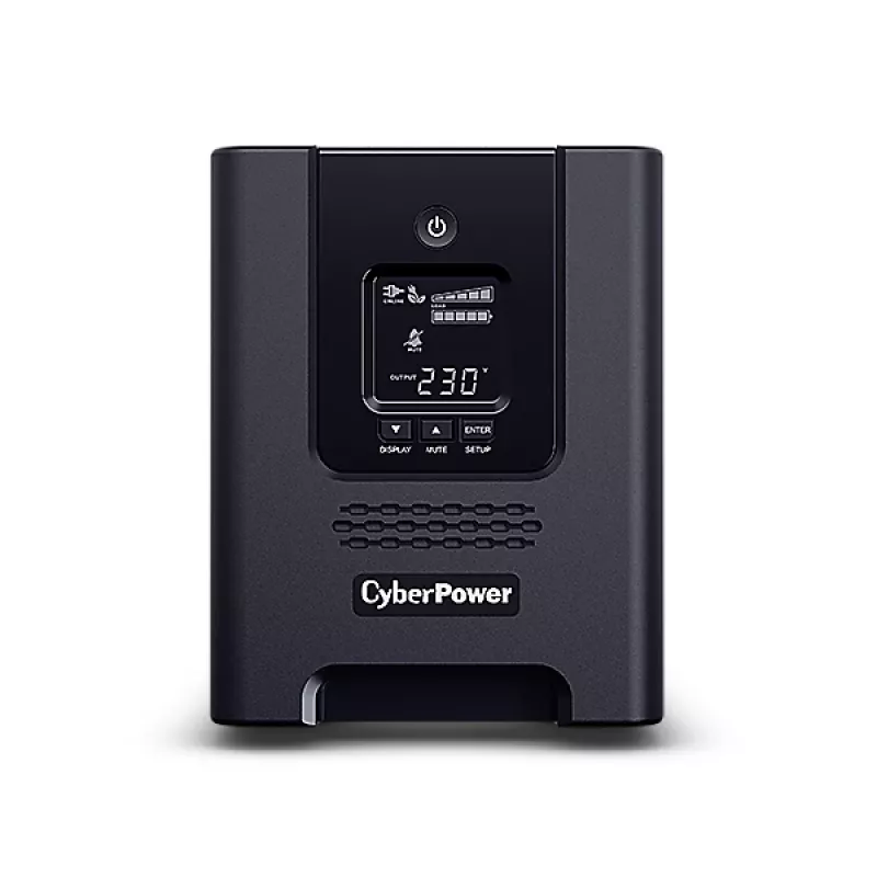 CyberPower PR2200ELCDSXL katkematu toiteallikas (UPS) Line-Interactive 2,2 kVA 1980 W 9 vahelduvvoolupistikut