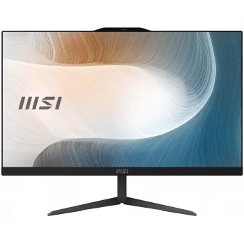 MSI Modern AM242 12M-1629XDE Intel® Core™ i3 i3-1215U 60.5 cm (23.8 tolli) 1920 x 1080 pikslit Kõik-ühes PC 8 GB DDR4-SDRAM 256 GB SSD Wi-Fi 6E (802.11ax) Must
