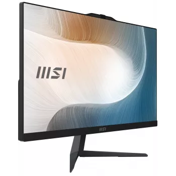 MSI Modern AM242 12M-1629XDE Intel® Core™ i3 i3-1215U 60.5 cm (23.8 tolli) 1920 x 1080 pikslit Kõik-ühes PC 8 GB DDR4-SDRAM 256 GB SSD Wi-Fi 6E (802.11ax) Must