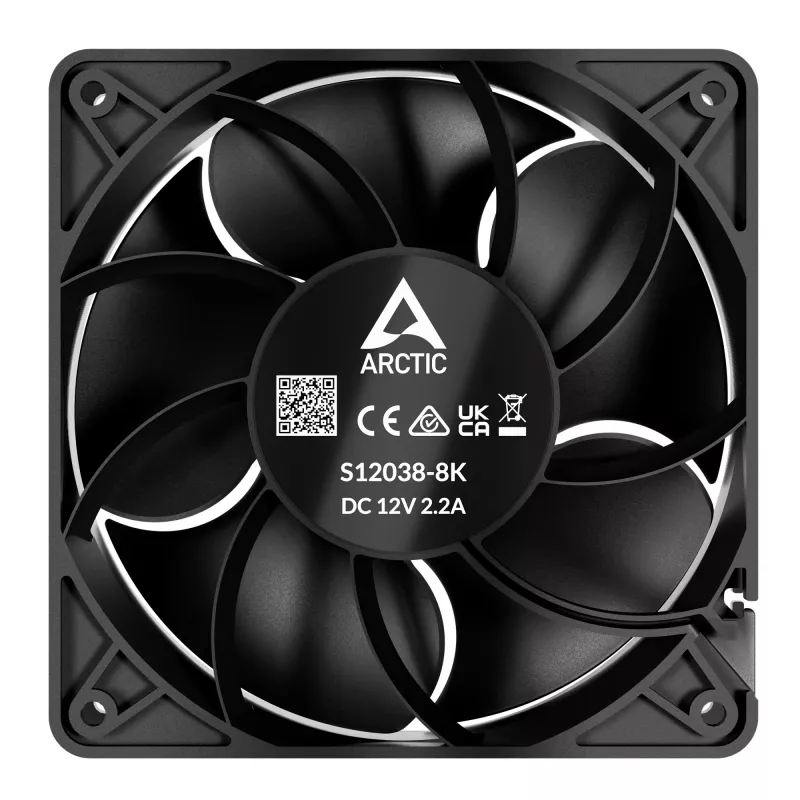 Ventilaator ARCTIC S12038-8K 120 mm 8000 RPM Serveri ventilaator 3 tk