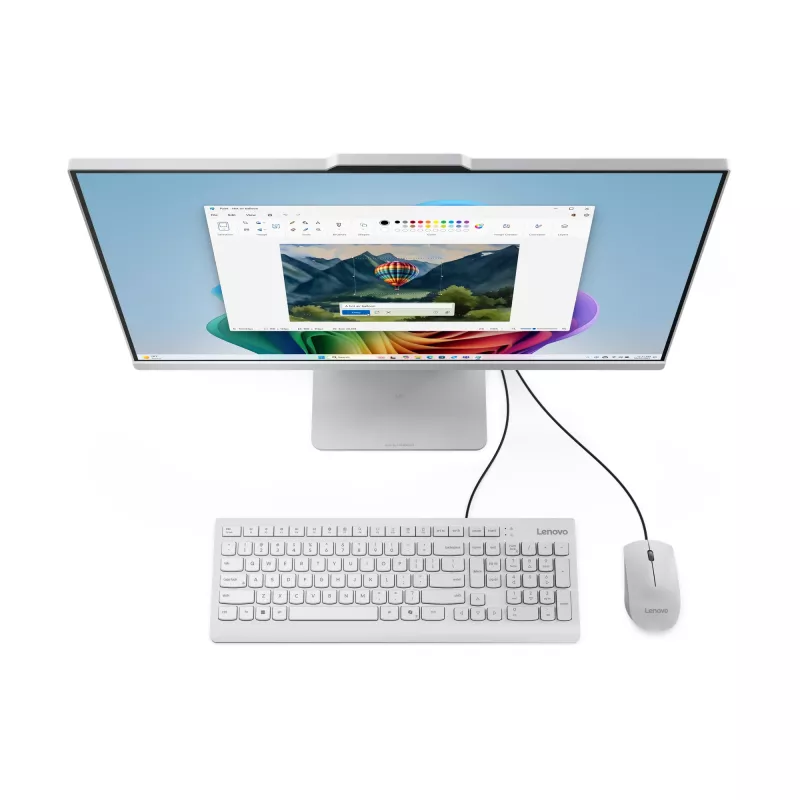 Lenovo IdeaCentre AIO 27AKP10 AMD Ryzen™ 7 250 68,6 cm (27 tolli) 1920 x 1080 pikslit Kõik-ühes-PC 32 GB DDR5-SDRAM 1 TB SSD Windows 11 Home Wi-Fi 6 (802.11ax) Hall