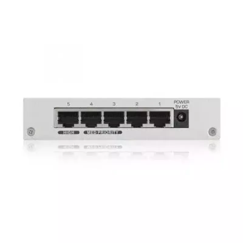 Zyxel GS-105B v3 haldamata L2+ Gigabit Ethernet (10/100/1000) hõbedane