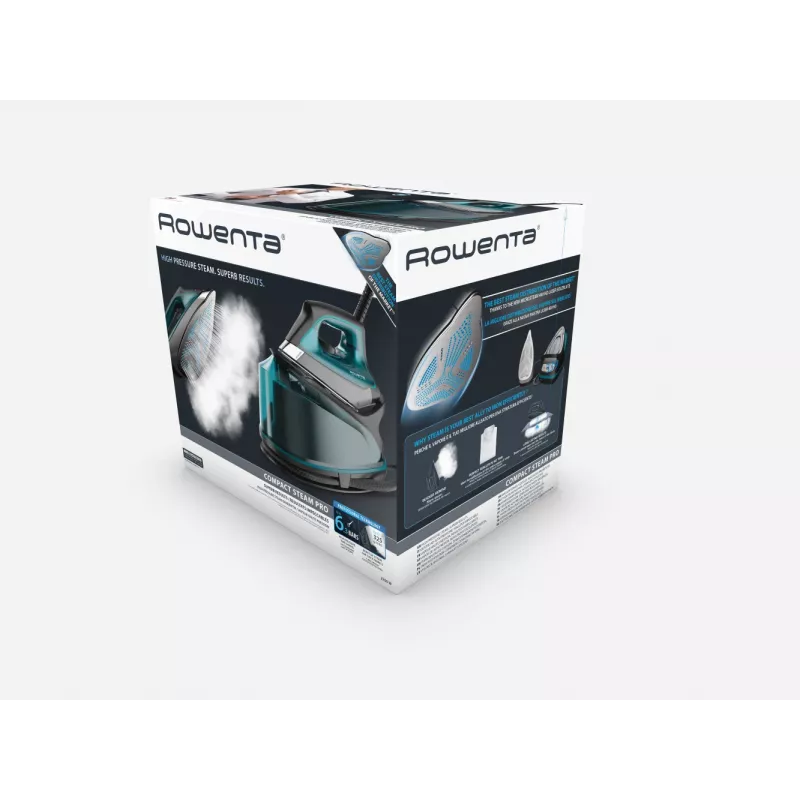 Rowenta DG7623 2200 W 1,1 L Microsteam 400 HD Laser tallaga triikraud must, sinine