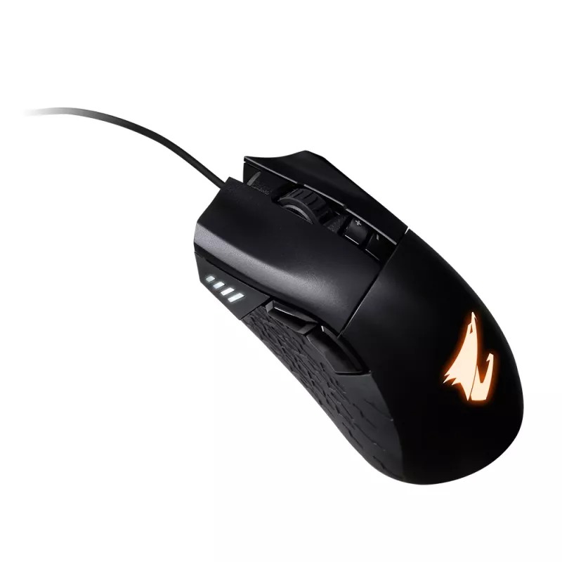 GIGABYTE AORUS M3 hiir Mängimine Paremakäeline USB Type-A Optiline 6400 DPI