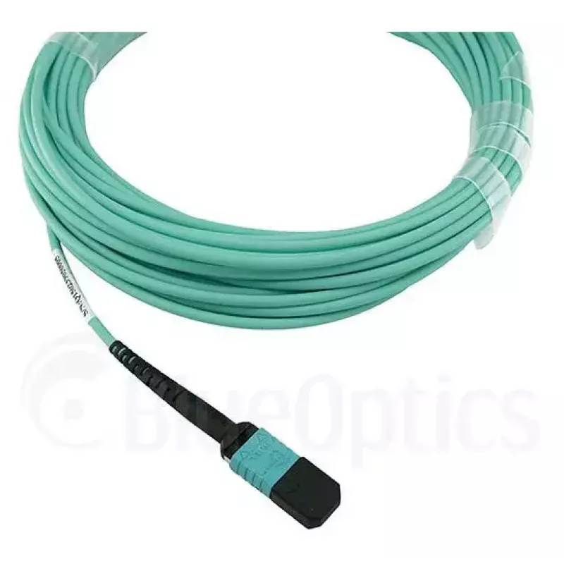 Fiiberoptiline kaabel BlueOptics MC6709309-010-BO 10 m OM3 MPO kuni 4×LC (50 µm) akva