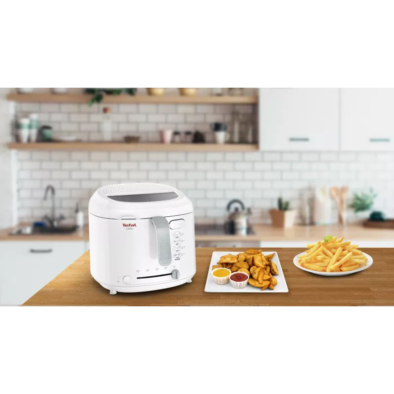 Tefal Uno FF203130 fritüür Ühekordne 1,8 L Eraldiseisev 1600 W Sügavkülmik Valge