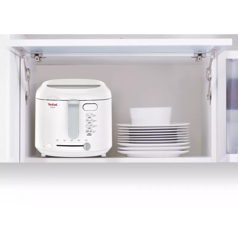 Tefal Uno FF203130 fritüür Ühekordne 1,8 L Eraldiseisev 1600 W Sügavkülmik Valge