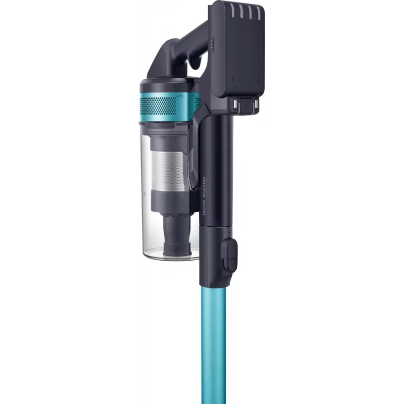 Samsung Jet 60 turbo pulkpuhasti Aku Kuiv Kotita 0,8 L 410 W Must, Mint colour