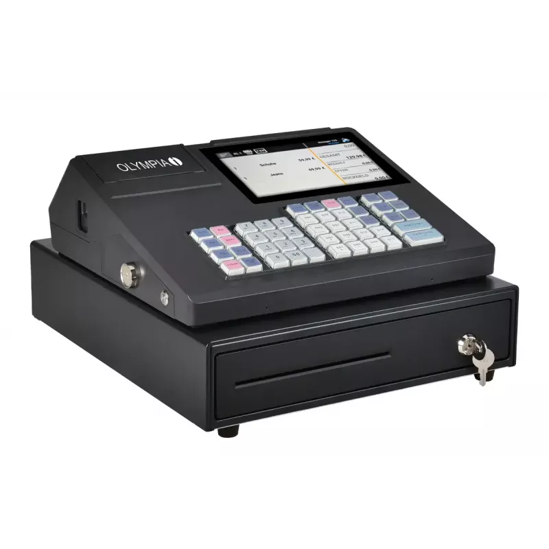 Kassaaparaat Olympia K200 — otsetermoprinter, 10000 PLU-d, 7-tolline LED-ekraan