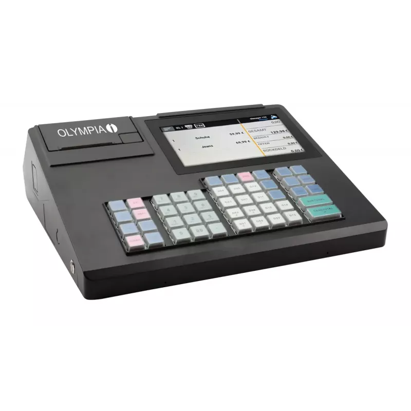 Kassaaparaat Olympia K200 — otsetermoprinter, 10000 PLU-d, 7-tolline LED-ekraan