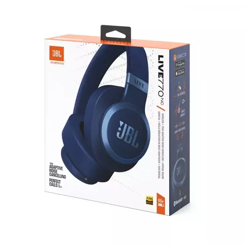JBL Live 770NC peakomplekt traadita peakael kõned/muusika Bluetooth sinine