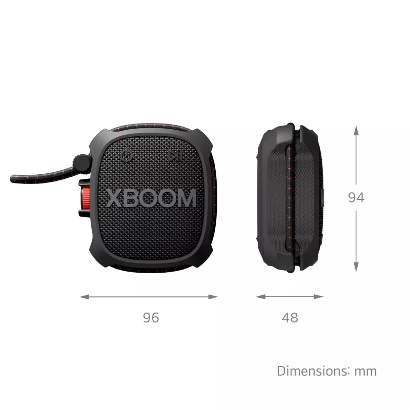 LG XBOOM Go XG2T mono kaasaskantav kõlar must 5 W