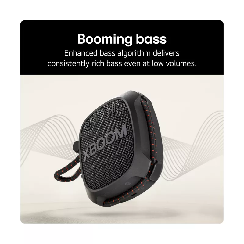 LG XBOOM Go XG2T mono kaasaskantav kõlar must 5 W