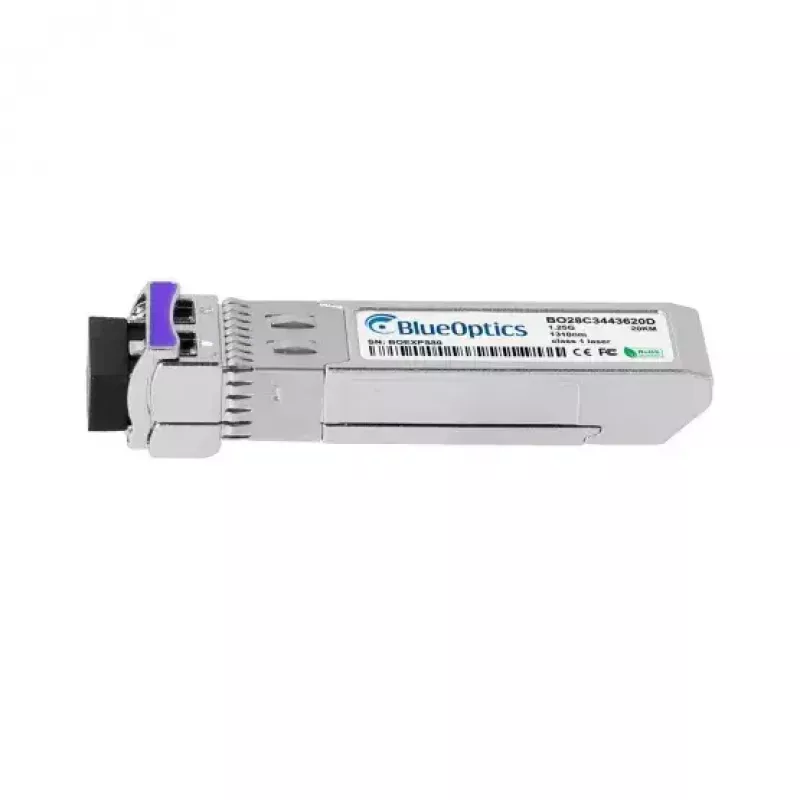 Võrgusaatja-moodul BlueOptics 37973177-BO cSFP fiiberoptiline 1250 Mbit/s hõbedane