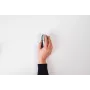 BakkerElkhuizen Grip hiir Wireless, paremakäeline, vertikaalne disain, optiline, RF-juhtmevaba, 1600 DPI, must, hõbedane