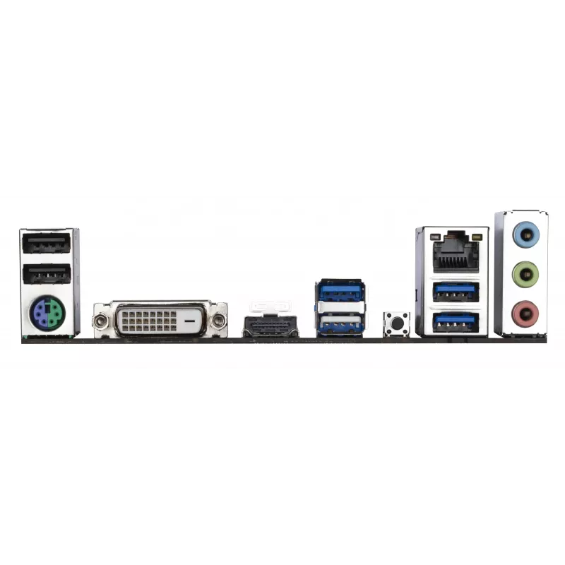 GIGABYTE A520M H emaplaat – toetab AMD Ryzen 5000 seeria AM4 protsessoreid, 4+3 faasi Pure Digital VRM, kuni 5100 MHz DDR4 (OC), PCIe 3.0 x4 M.2, GbE LAN, USB 3.2 Gen 1